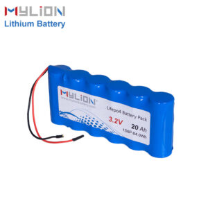 LiFe PO4 Battery Pack 3.2V 20Ah