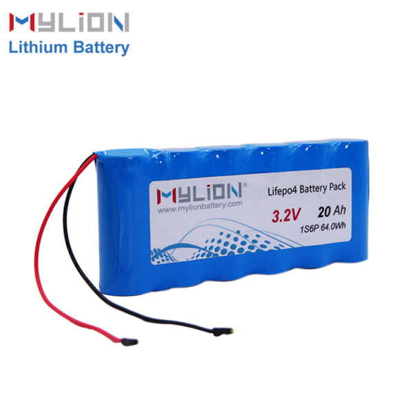 LiFe PO4 Battery Pack 3.2V 20Ah - Image 2