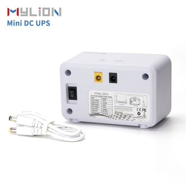 Mylion Mini UPS 12V 2A Lithium ion Battery Backup MU634 75Wh