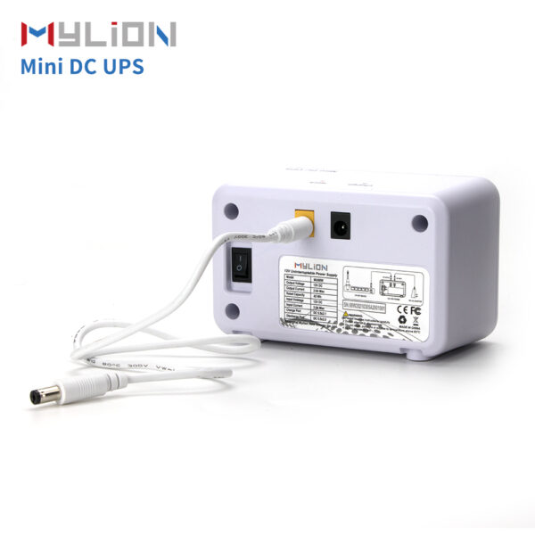 Mylion Mini UPS 12V 2A Lithium ion Battery Backup MU634 75Wh - Image 3
