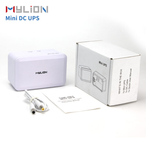 Mylion Mini UPS 12V 2A Lithium ion Battery Backup MU634 75Wh - Image 6