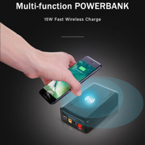 Free shipping Wireless Charge 15W Multi-function Power Bank MPW922