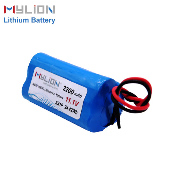 1 Set(2pcs) 11.1v 2.2ah Lithium Battery For Sprayer And Pump Free Shipping to America/Canada - Image 3