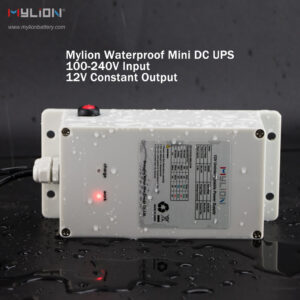 Waterproof AC Power Mini DC UPS Battery Backup MA825
