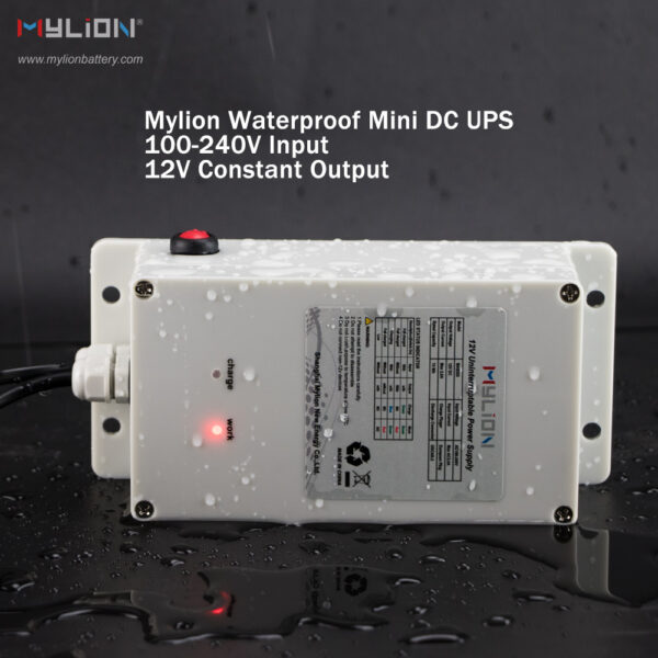 Waterproof AC Power Mini DC UPS Battery Backup MA826S - Image 9