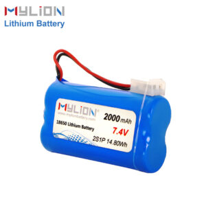 Mylion 7.4V 2000mah Li ion Battery Pack