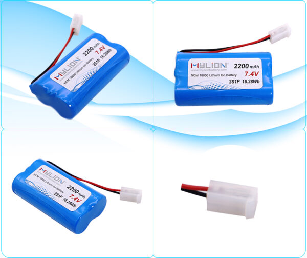 Mylion 7.4V 2200mah Lithium ion Battery – Bild 5