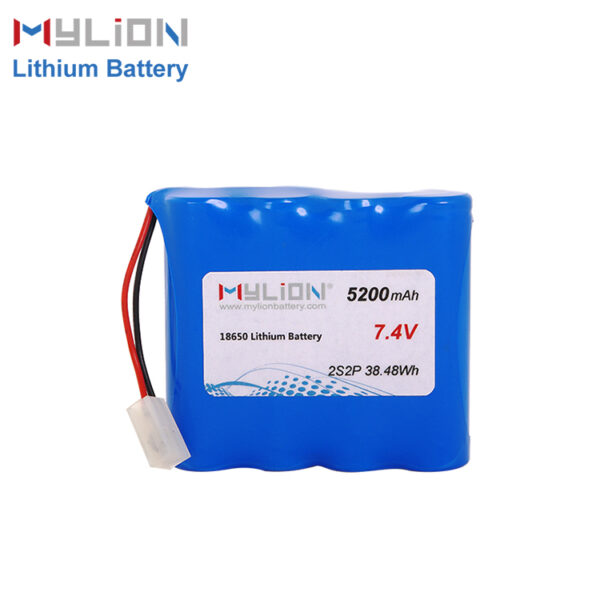 Mylion 7.4V5200mAh Lithium ion Battery Pack - Image 2