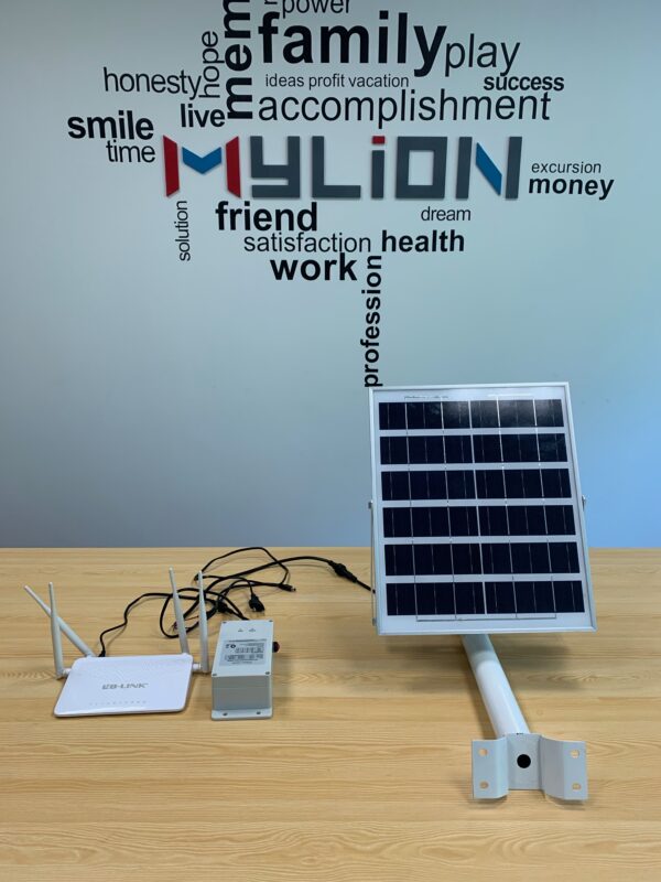 Mylion Solar Power Mini UPS With Solar Panel MS1625 Kit 12V 2A 148Wh Lithium ion Battery Backup - Image 4