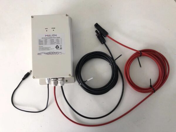 Mylion Solar Power Mini UPS With Solar Panel MS1625 Kit 12V 2A 148Wh Lithium ion Battery Backup - Image 2