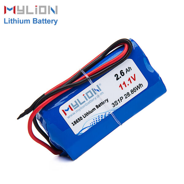 Mylion 11.1V/12V 2600mah Lithium Battery Triangle Shape - Image 5