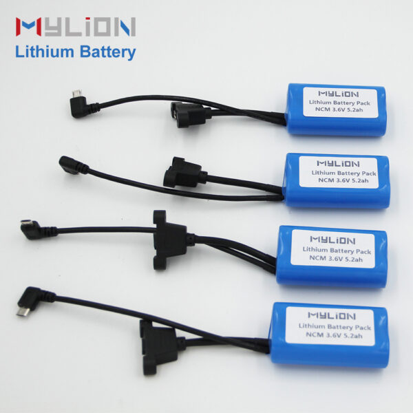 3.7V 5200mah lithium battery pack for GPS – Image 4
