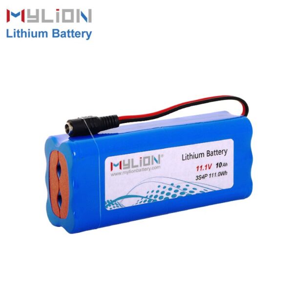 11.1V12V 10Ah Lithium Ion Battery Pack - Image 3