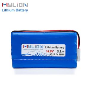 Mylion 14.8V 18650 5200mAh Lithium Battery Pack