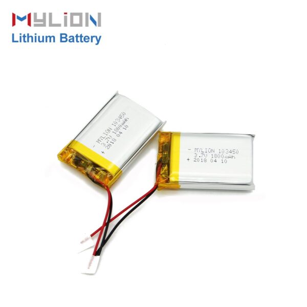 Mylion 3.7V 1000mAh 102050 Lithium Polymer Battery Battery Pack Rechargeable for Electronic devices - immagine 3