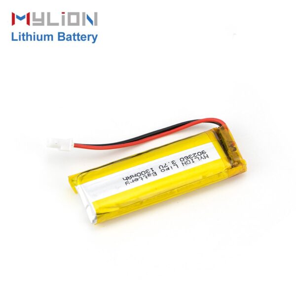 Mylion 3.7V 1300mAh 902360 Lithium Polymer Battery - Image 2