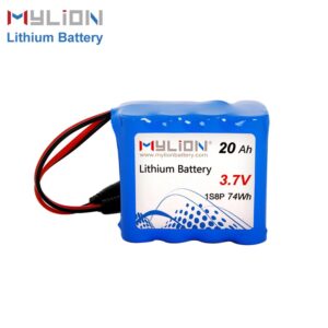 Mylion 3.7V 20ah lithium battery pack