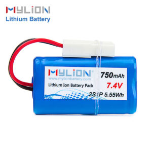 Mylion 7.4v 750mah 14500 lithium battery