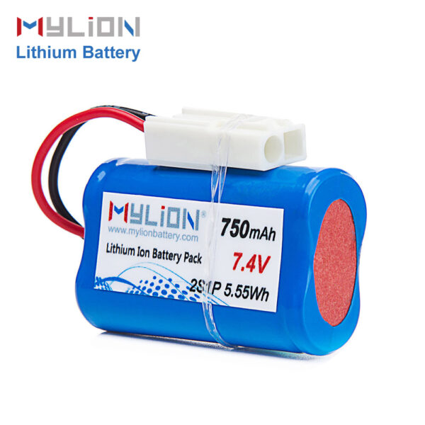 Mylion 7.4v 750mah 14500 lithium battery - immagine 2
