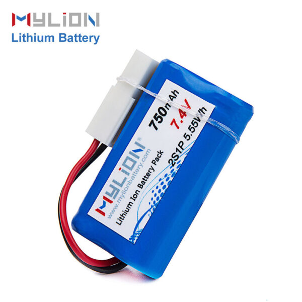Mylion 7.4v 750mah 14500 lithium battery - immagine 6