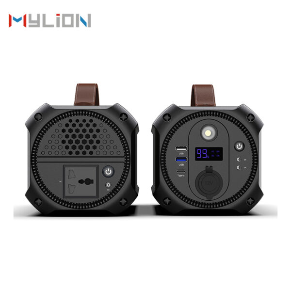 Mylion MU300W Portable 12v Backup Lithium Ion Battery Power Supply with Solar Power - Image 5