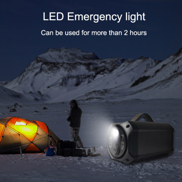 Mylion MU300W Portable 12v Backup Lithium Ion Battery Power Supply with Solar Power - Image 2