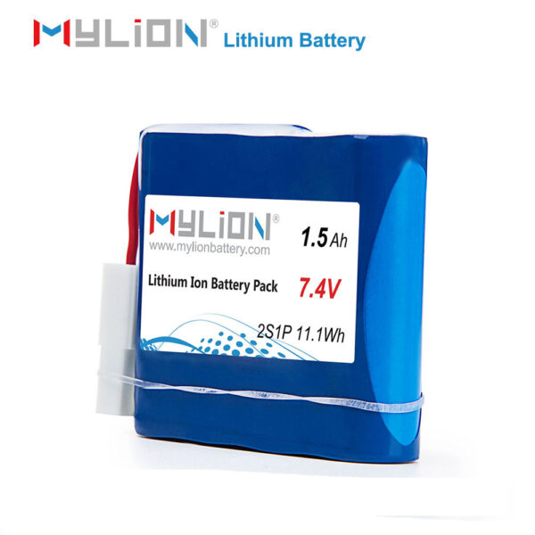 Mylion 7.4v 1500mah 14500 Lithium ion battery pack - immagine 2