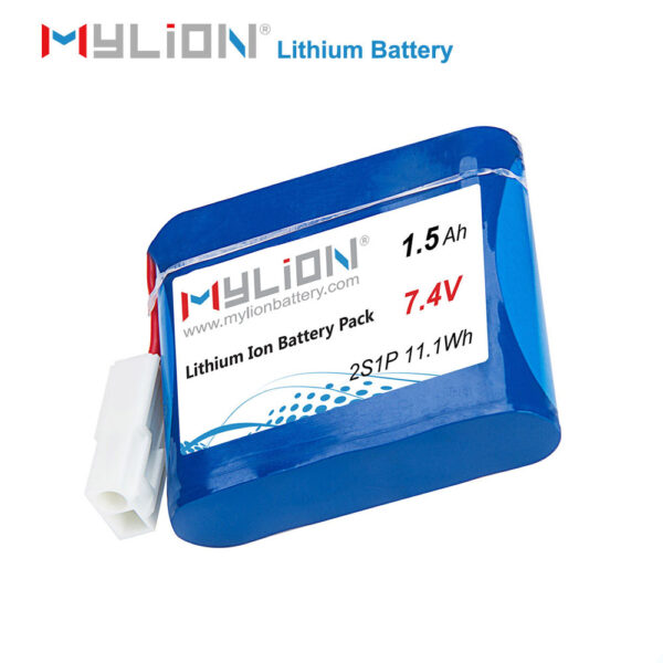 Mylion 7.4v 1500mah 14500 Lithium ion battery pack - immagine 4