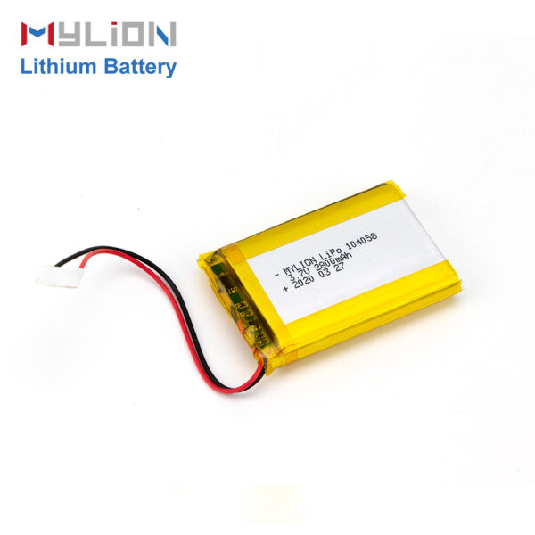 Mylion 3.7v 2800mah 104058 lithium polymer battery - Image 2
