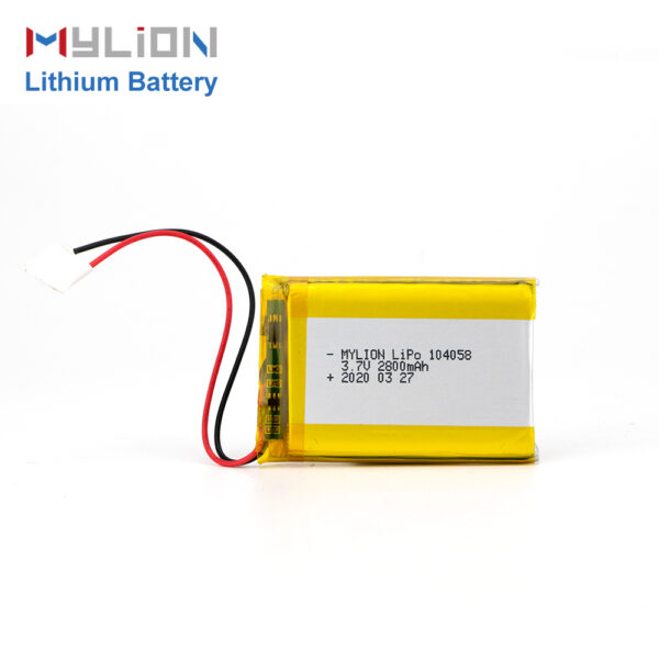 Mylion 3.7v 2800mah 104058 lithium polymer battery