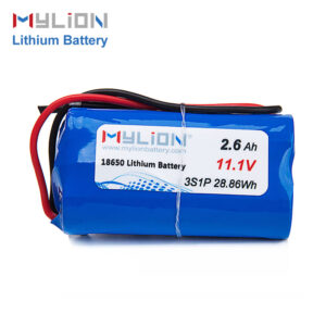 Mylion 7.4V 2.6ah/2600mah lithium battery pack