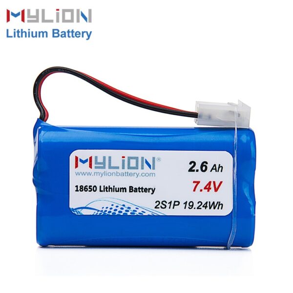Mylion 7.4V 2.6ah/2600mah lithium battery pack - immagine 2