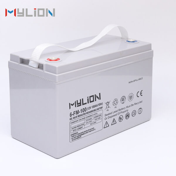 Mylion 12V 100Ah 1200Wh Lead Acid Battery AGM Battery GEL Solar Batteries For Solar Energy System - immagine 5