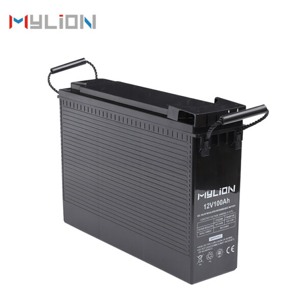 Mylion FT12V150Ah Solar Battery Free Maintenance Sealed GEL AGM Lead Acid Front Terminal Storage Battery For UPS Power Station - Imagen 6