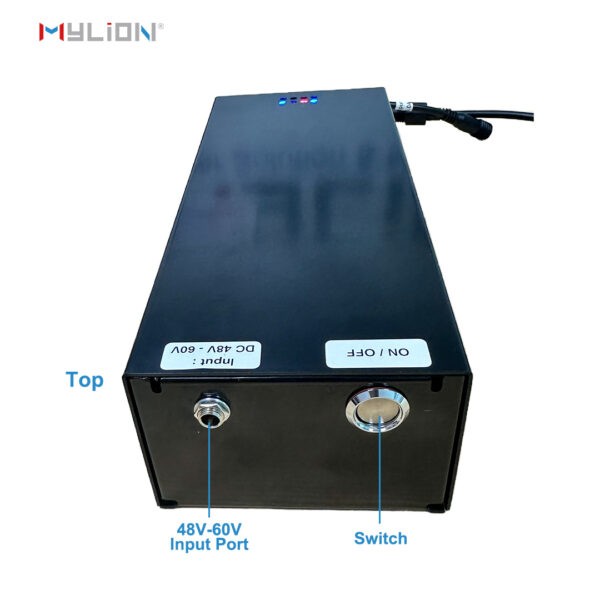 Mylion MU248 Mini DC UPS 24V 3A 48V 1A dual output LiFePo4 Battery Uninterruptible Power Supply for IOT - Image 2