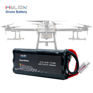 Mylion RC Lipo Battery 6S 22.2v 40C Lithium Ion Battery 22.2V 6S2P 8000mAh Drone Batteries