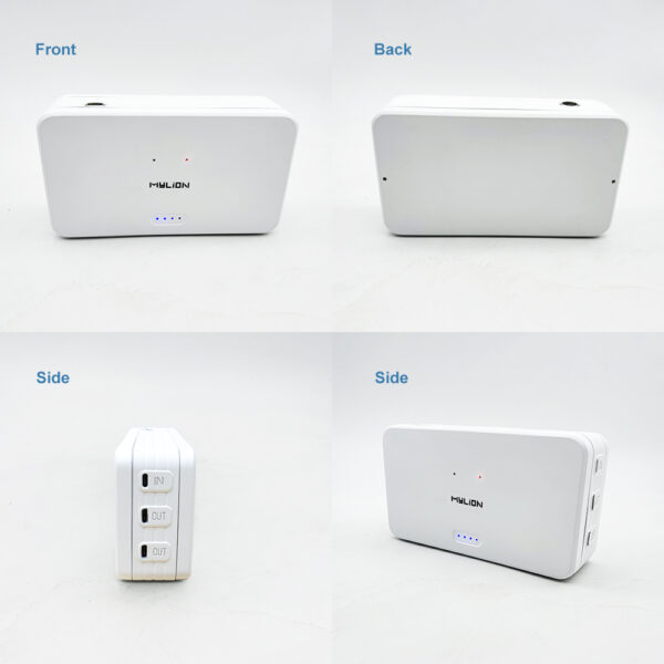 Mylion MUC66 Mini UPS Type C PD 65W IN/OUT Lithium Battery Pack backup Uninterruptible Power Supply For Wifi Router - Image 2