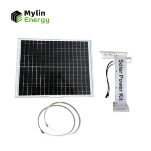 40W Solar Mini UPS Kit with 102.4Wh LiFePO4 Battery MPPT Fast Charging 12V DC Backup for CCTV Routers Gateways and IoT Devices